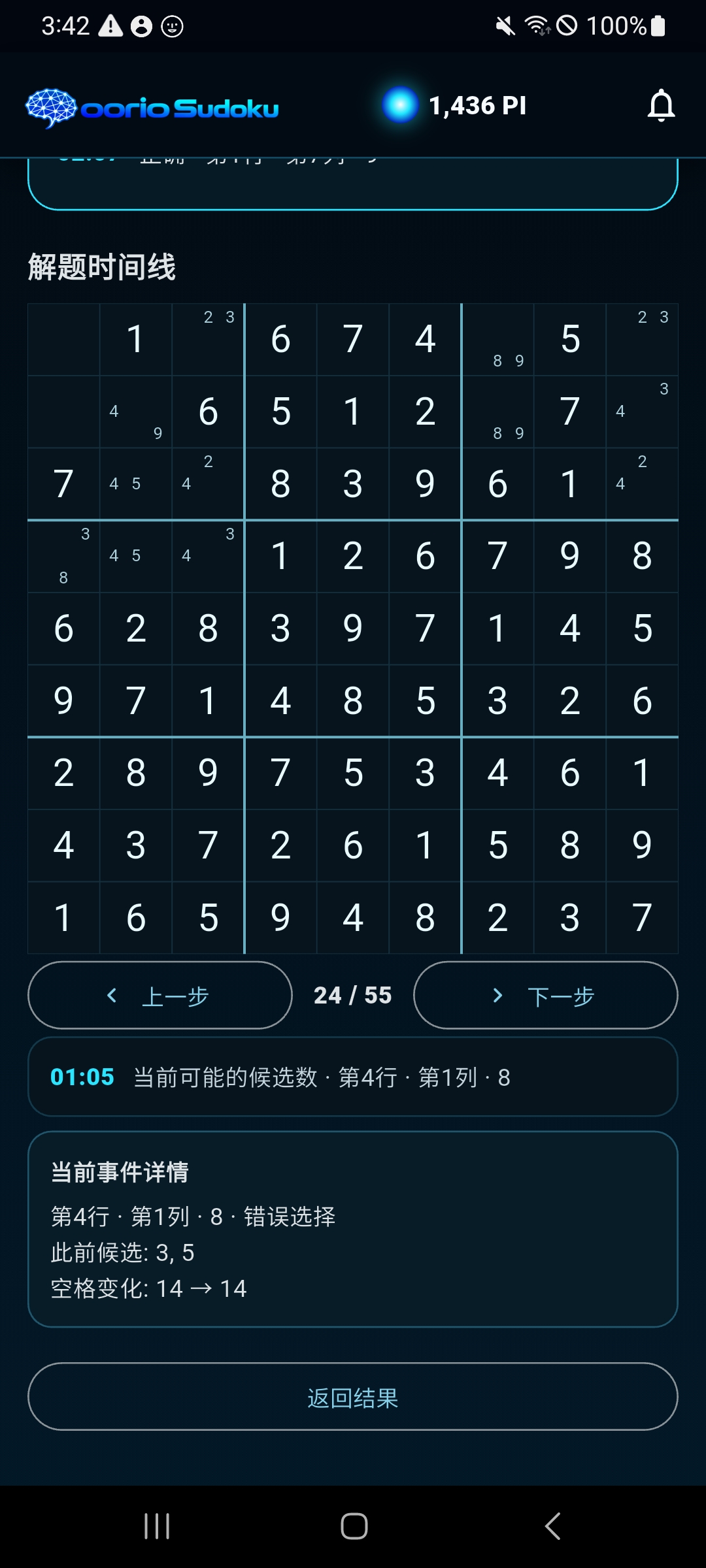REVIEW THE ENTIRE SOLVE